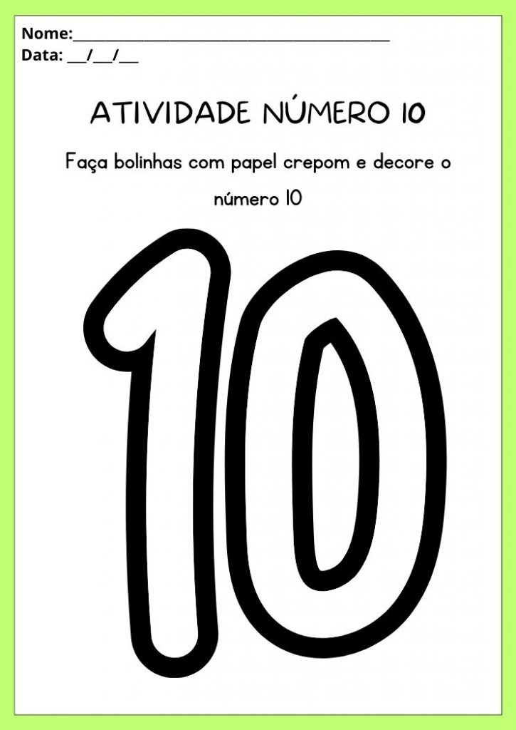 Atividades N Mero 10