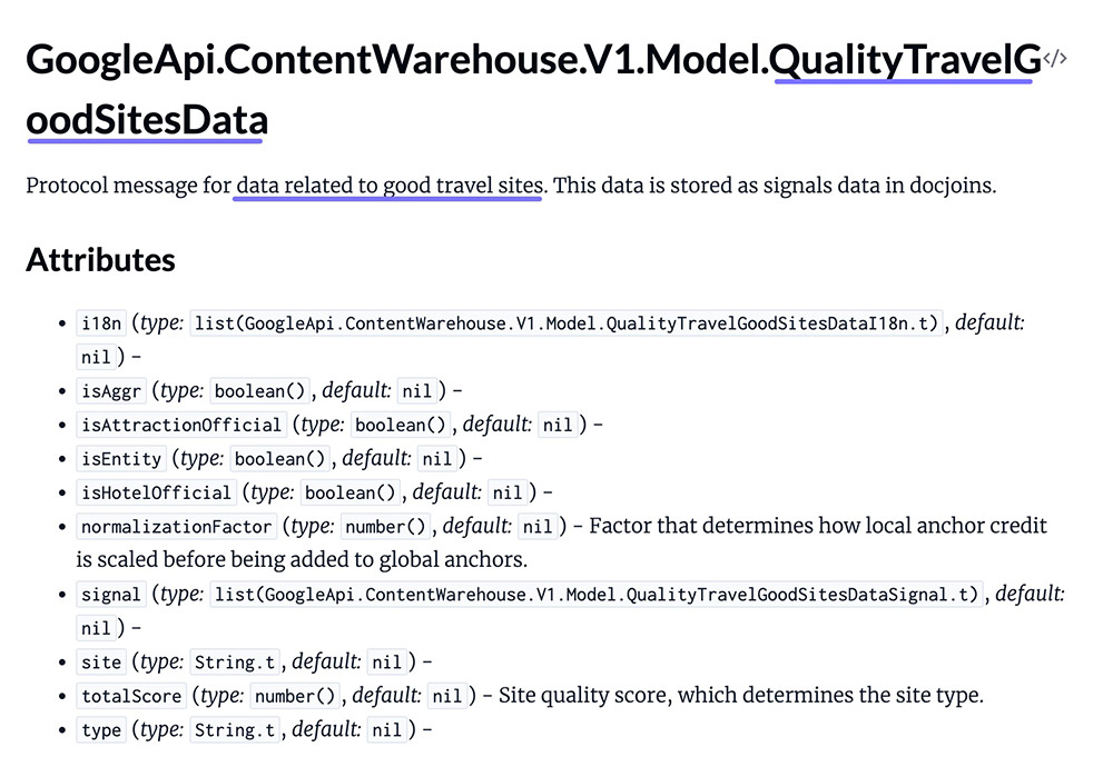 Here Is A Summary Of Google Amp 39 S Leaked Search Api Insights
