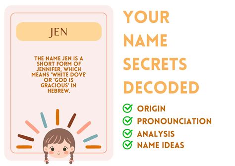 Jen Meaning Of Jen What Does Jen Mean Girl Name
