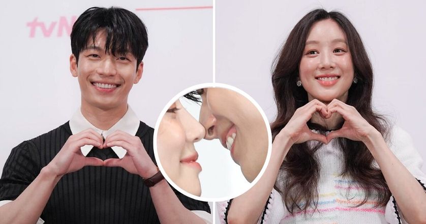 Wi Ha Joon And Jung Ryeo Won Shock Netizens With A Steamy Moment During A Press Conference